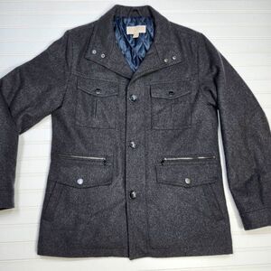 Michael Kors Men's Wool Blend‎ Peacoat Medium